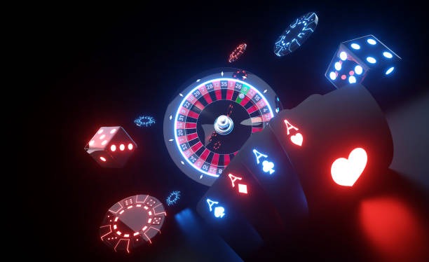 Live dealer studio with multiple camera feeds showing blackjack and roulette tables